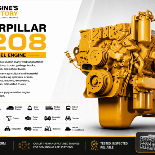 Caterpillar 3208 Diesel Engine