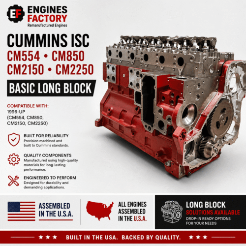 Cummins ISC BLB Diesel Engines.