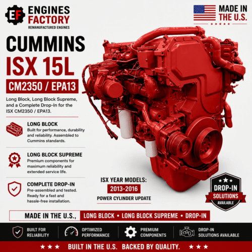 Cummins ISX 14.9L CM2350/EPA13